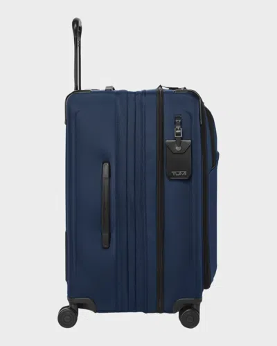 Tumi Alpha Dual Access Expandable Medium Check-in Luggage In Blue