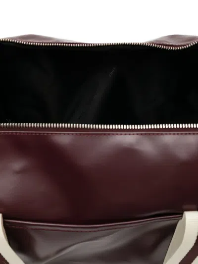 Fred Perry Barrel Holdall In Red