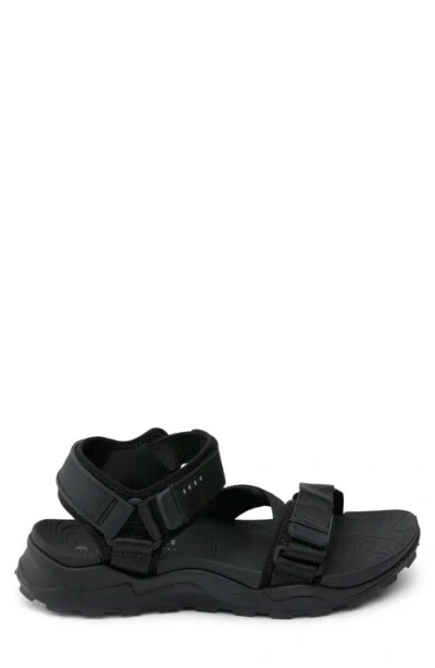 Reef Cross Shore Sandal In Black