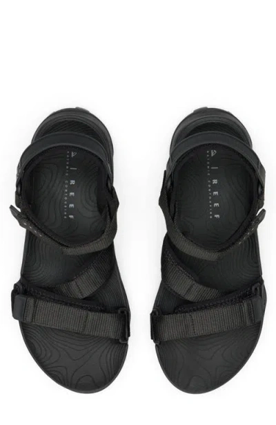 Reef Cross Shore Sandal In Black