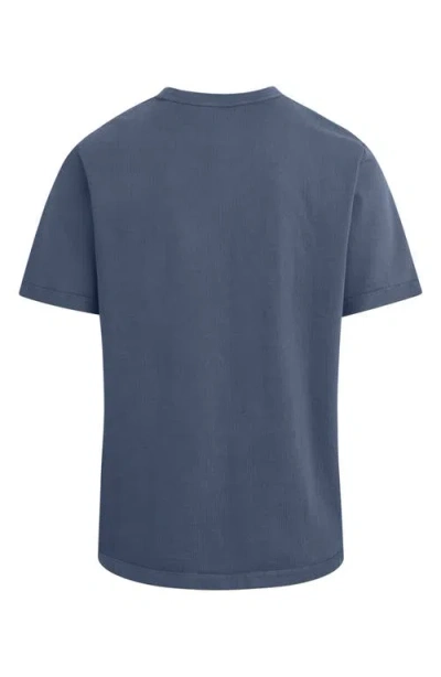 Hudson Jeans Heavyweight Cotton T-shirt In Blue