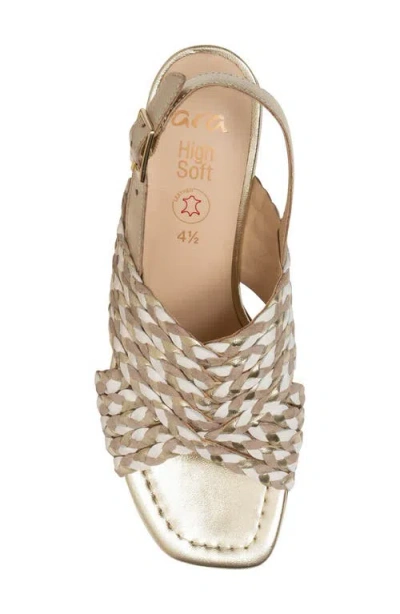 Ara Benson Slingback Sandal In Multi