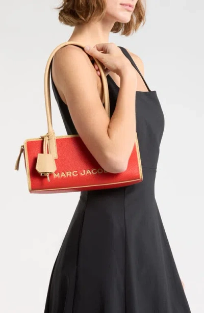Marc Jacobs Leather Satchel In Red