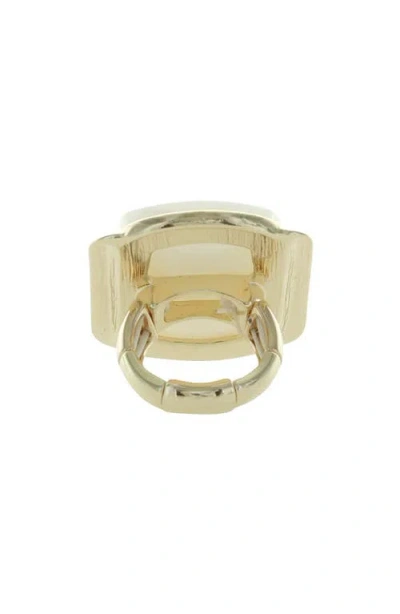 Olivia Welles Candy Cocktail Ring In Multi