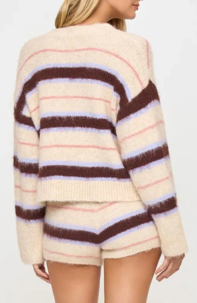L*space Lspace Montauk Cover-up Sweater In Multi