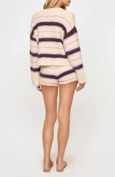 L*space Lspace Montauk Cover-up Sweater In Multi