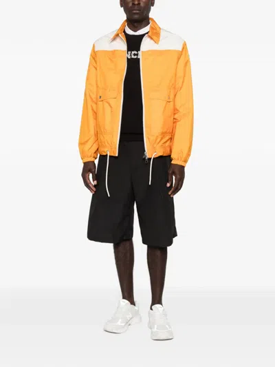 Moncler Colour-block Drawstring Jacket In Multi