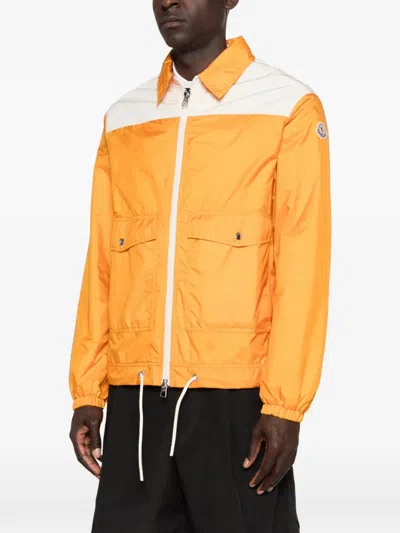 Moncler Colour-block Drawstring Jacket In Multi