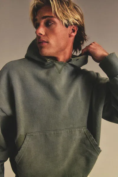 Elwood Ranger Hoodie In Green