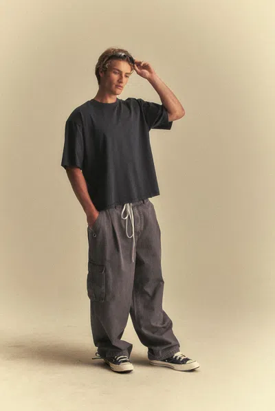 Elwood Oversized Core Tee In Black