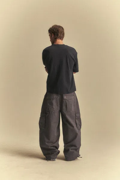 Elwood Oversized Core Tee In Black