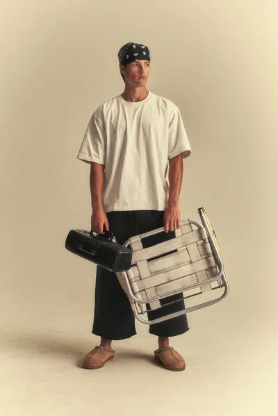 Elwood Oversized Core Tee In White