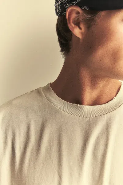 Elwood Oversized Core Tee In White