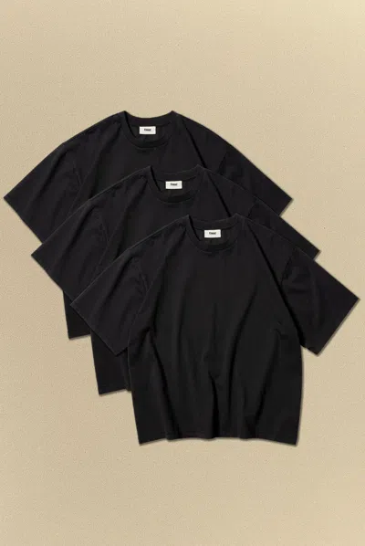 Elwood Core Tee 3 Pack In Black