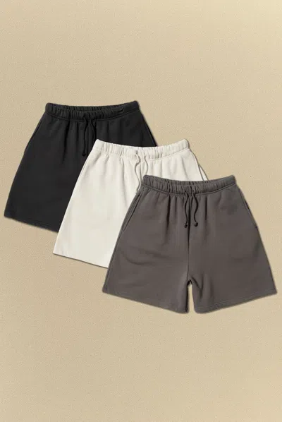 Elwood Core Sweatshort 3 Pack In Multi