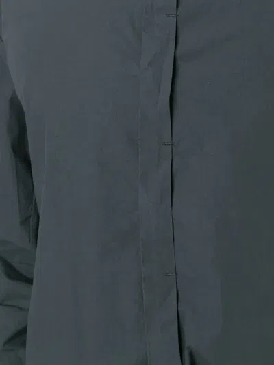 Transit Classic Button Down Shirt In Blue