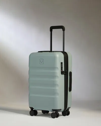 Antler Mist Blue Icon Stripe Shell Four-wheeled Cabin Suitcase 55cm