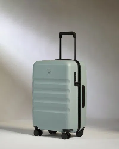 Antler Mist Blue Icon Stripe Shell Four-wheeled Cabin Suitcase 55cm