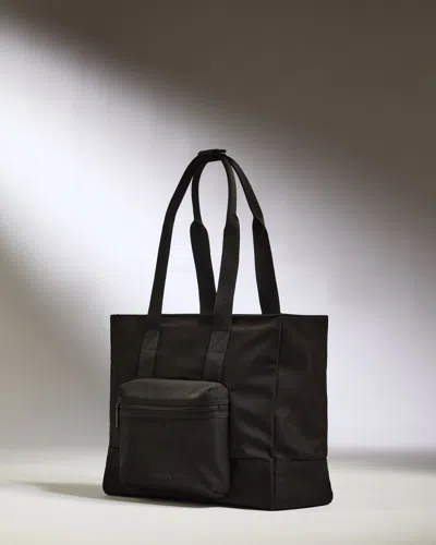 Antler Icon Tote Bag In Black In Red