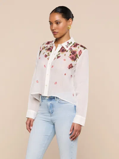 L'agence Philomena Blouse In White