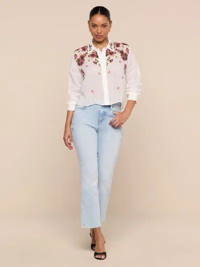 L'agence Philomena Blouse In White