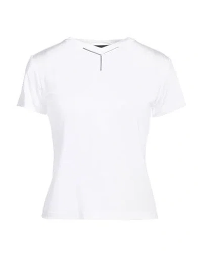 Y/project T-shirt With Application In White