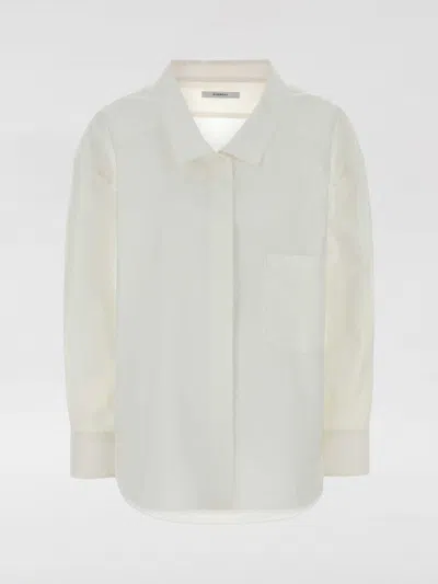Givenchy Poplin Shirt In Neutral