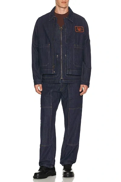 Dickies X Harley Davidson Denim Jacket In Blue
