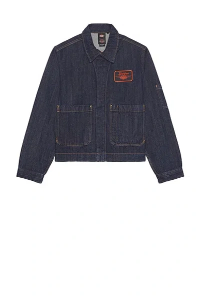 Dickies X Harley Davidson Denim Jacket In Blue
