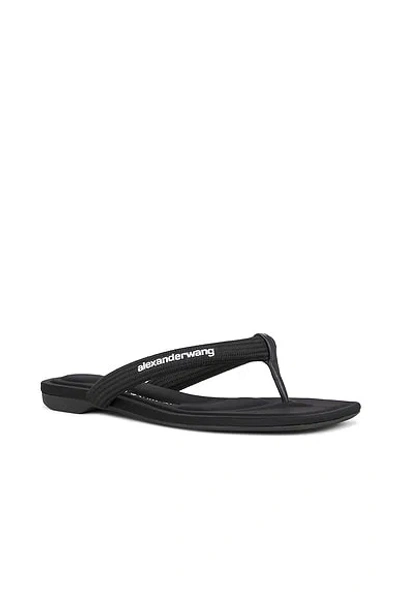 Alexander Wang Neutrals Jenna Tubular Padded Flop Sandals In Multi