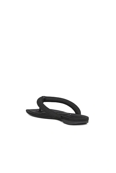 Alexander Wang Neutrals Jenna Tubular Padded Flop Sandals In Multi
