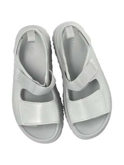 Ugg Goldenglow Touch-strap Sandals In Black