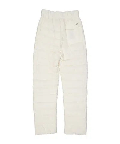 Herno Quilted Trousers In White