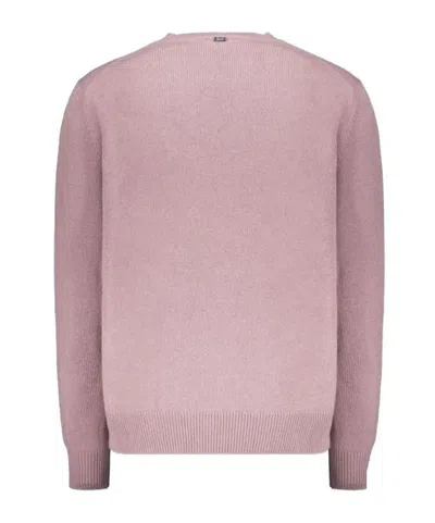 Herno Multicolor Cashmere Cashmere Sweater In Pink