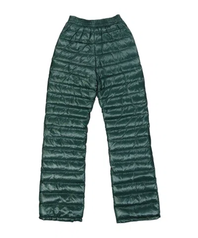 Herno Padded Polyamide Joggers In Green