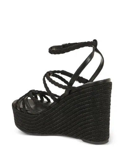Jimmy Choo Sophisticated Woven Design Pumps With Adjustable Ankle Strap In Animal Print