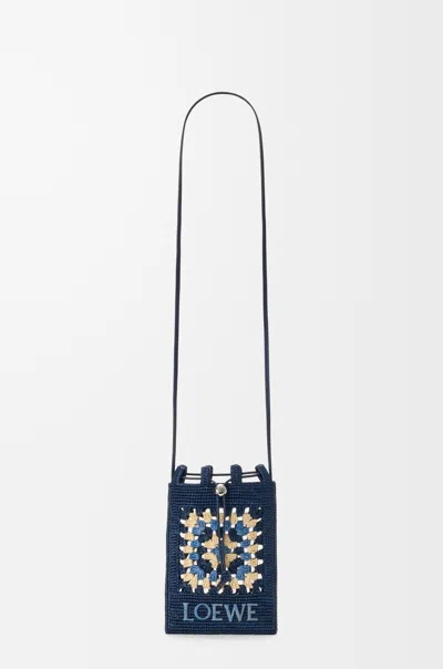 Loewe Drawstring Shoulder Bag In Blue