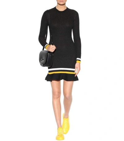 Shop 3.1 Phillip Lim / フィリップ リム Knitted Cotton Dress In Llack