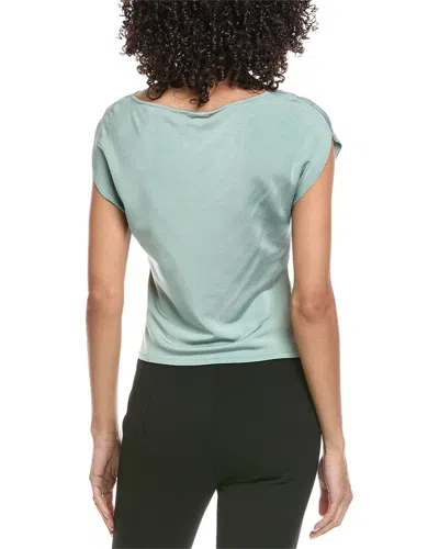 Simkhai Lorra Off Shoulder Top In Blue
