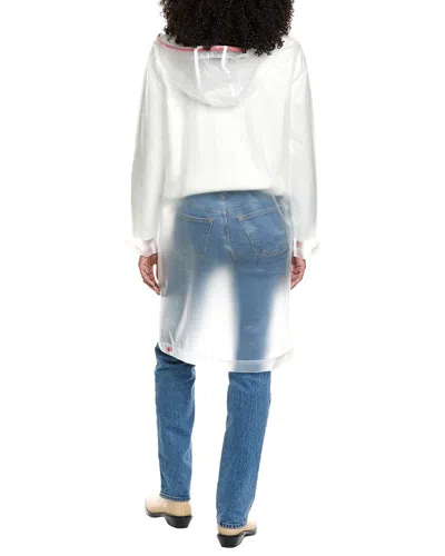 Hunter Medium Rain Coat In White