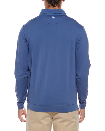Peter Millar 1/4-zip Pullover In Blue
