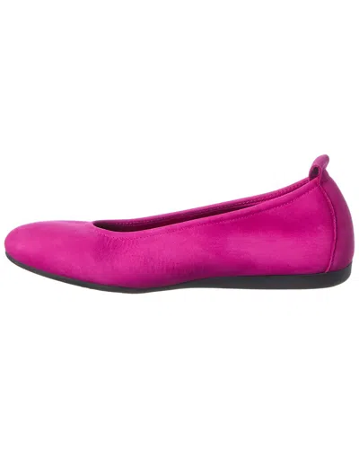 Arche Laius Leather Flat In Multi