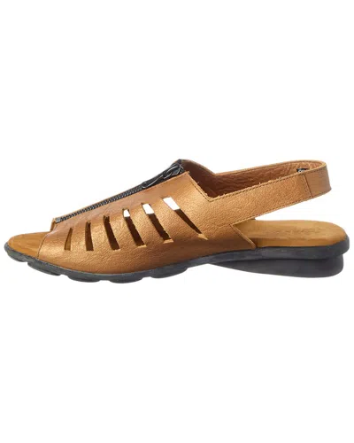 Arche Denhae Leather Sandal In Multi