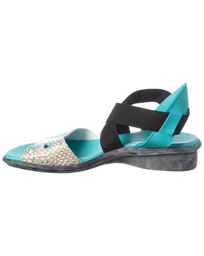 Arche Satia Leather Sandal In Multi