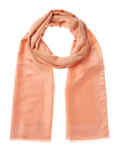 Givenchy 4g Logo Blended Scarf In Orange
