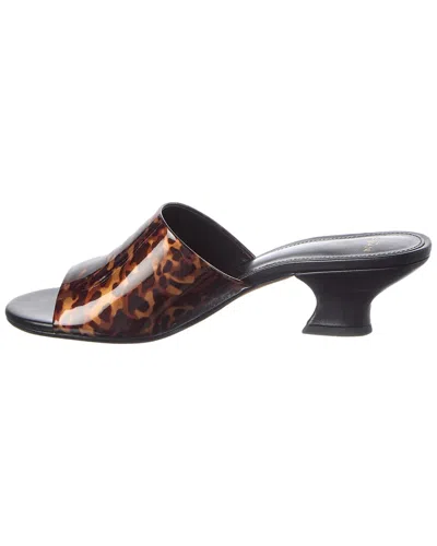 Alexandre Birman Gisel Mule Leather Sandal In Brown