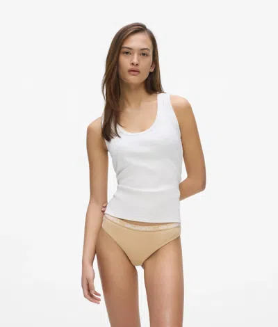 Karl Lagerfeld Logo Thong – 3 Pack In Multi