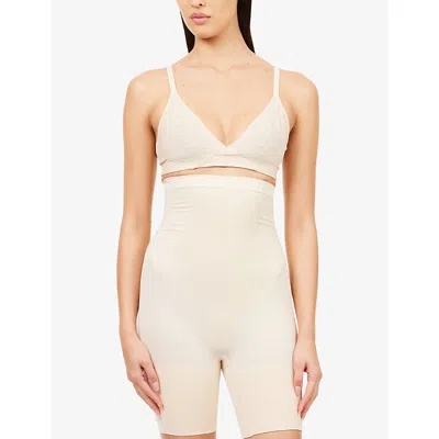 Spanx Bra-lelujah Womens Unlined Full Coverage Bralette In Neutral