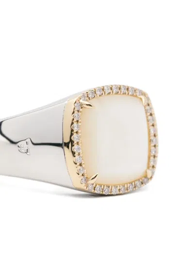 Tom Wood May Diamond Ring In Pattern