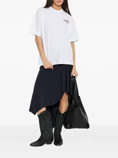 Allsaints Cotton T-shirt In White